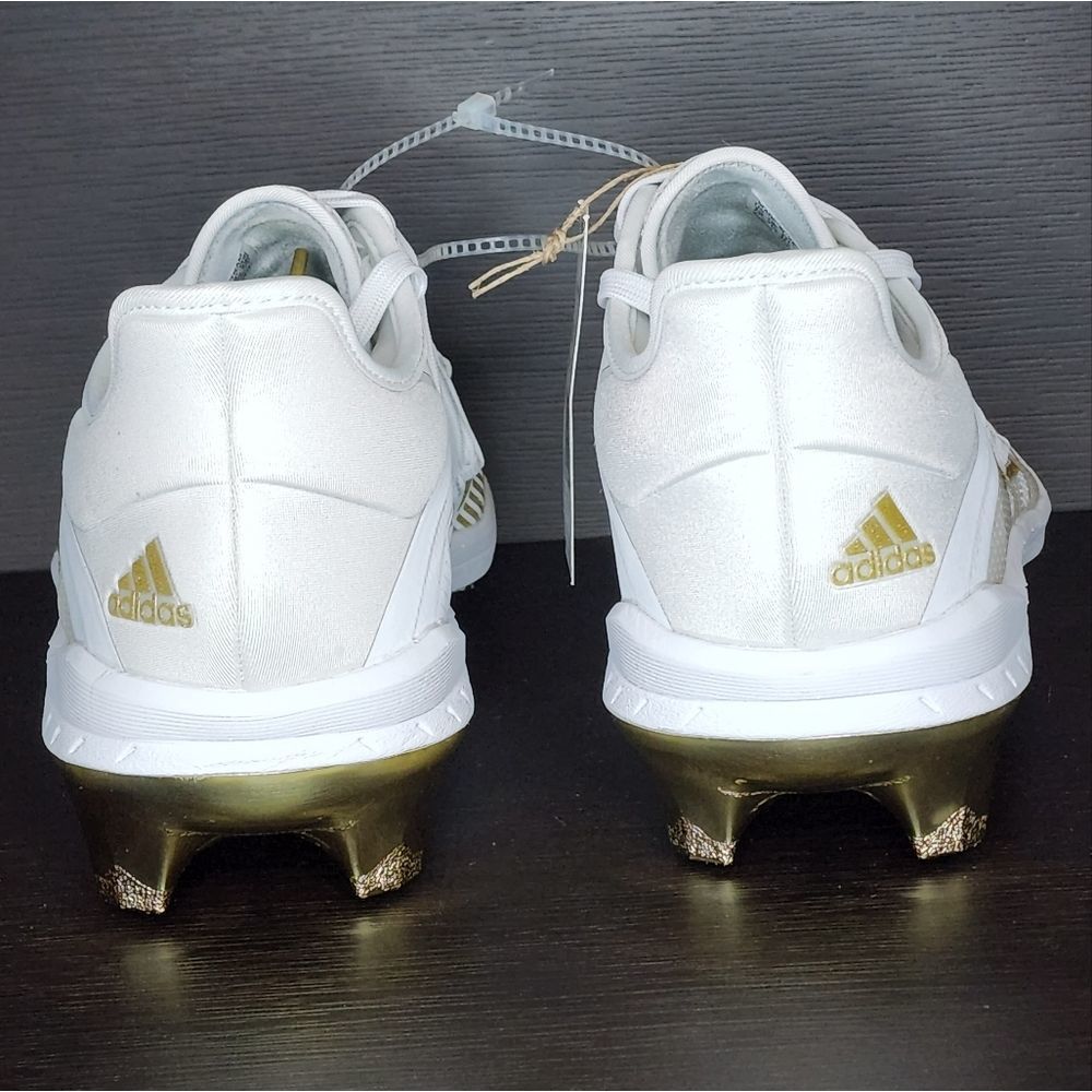 ADIZERO AFTERBURNER 7 GOLD CLEATS - Picture 4 of 7
